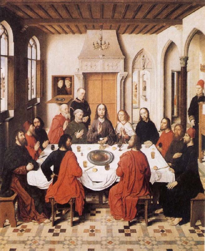 Dieric Bouts Last Supper Spain oil painting art